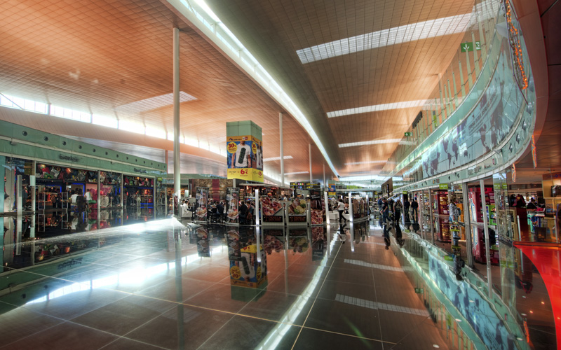 Terminal de viajeros del Aeropuerto de Barcelona